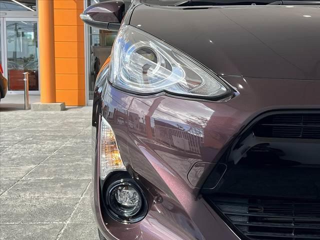 アクア Ｇ　禁煙車　ＬＥＤヘッド　純正ナビ　Ｂモニタ　ＥＴＣ　地デジ　ＢＴ　ＣＤ　ステリモ　ＬＥＤフォグ　クルコン　リモコンキー　革巻きステアリング　リアスポイラー　Ｐガラス　シートリフタ　アームレスト（34枚目）