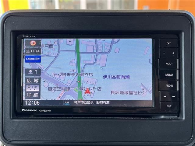 スペーシア ハイブリッドＧ　禁煙車　ナビ　Ｂモニタ　フルセグ　ＢＴ　ＤＶＤ　ＥＴＣ　スマートキー　Ｐスター　Ａストップ　Ａライト　ＡＢＳ　両側スライドドア　ＳＲＳエアバック　アームレスト　ＣＤ　バニティミラ　左右独立スライド（3枚目）