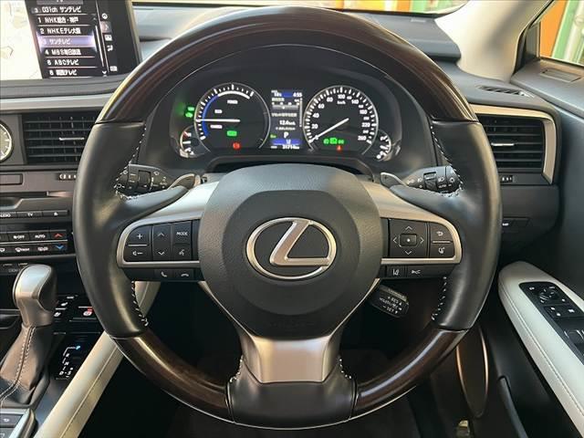 RX RX450hL 禁煙 マークレビンソン ムーンルーフ パノラミックビューモニタ 純12.3インチナビ 3眼LED シートベンチレーション BSM HUD セーフティシステムプラス レーダークルーズ パワーバックドア(27枚目)