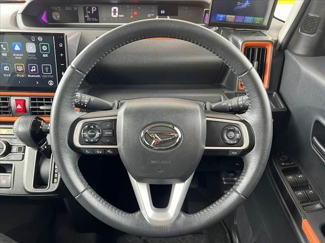 タント ファンクロスターボ　禁煙　９型ＤＡ　全方位　スマートクルーズ　ＥＴＣ　シートヒーター　フルセグ　スマートキー　Ｐスタート　両電スラ　ルーフレール　クルコン　ステリモ　スマートアシスト　バックソナー　Ａストップ　ＬＥＤ（24枚目）