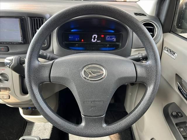 ミライース X SA 禁煙 後期 ナビ Bモニター 地デジ BT CD スマートアシスト ETC リモコンキ AUX 2スピーカ USB 14インチAW Pガラス ヘッドライトレベライザ SRSエアバック ABS(26枚目)