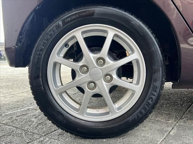 ミライース X SA 禁煙 後期 ナビ Bモニター 地デジ BT CD スマートアシスト ETC リモコンキ AUX 2スピーカ USB 14インチAW Pガラス ヘッドライトレベライザ SRSエアバック ABS(41枚目)