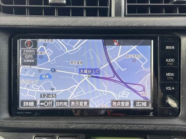 アクア S 禁煙 スマートキー LED シートヒーター ナビ ステリモ Bモニタ BTオーディオ ETC ナノイー Aライト Pスタート フォグ シートリフター バイザー リアワイパー ECOモード EVモード(3枚目)