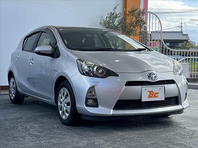 アクア S 禁煙 スマートキー LED シートヒーター ナビ ステリモ Bモニタ BTオーディオ ETC ナノイー Aライト Pスタート フォグ シートリフター バイザー リアワイパー ECOモード EVモード(8枚目)