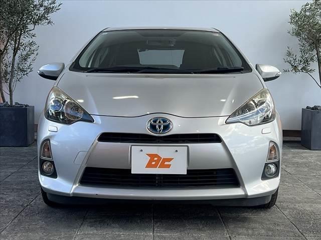 アクア S 禁煙 スマートキー LED シートヒーター ナビ ステリモ Bモニタ BTオーディオ ETC ナノイー Aライト Pスタート フォグ シートリフター バイザー リアワイパー ECOモード EVモード(9枚目)