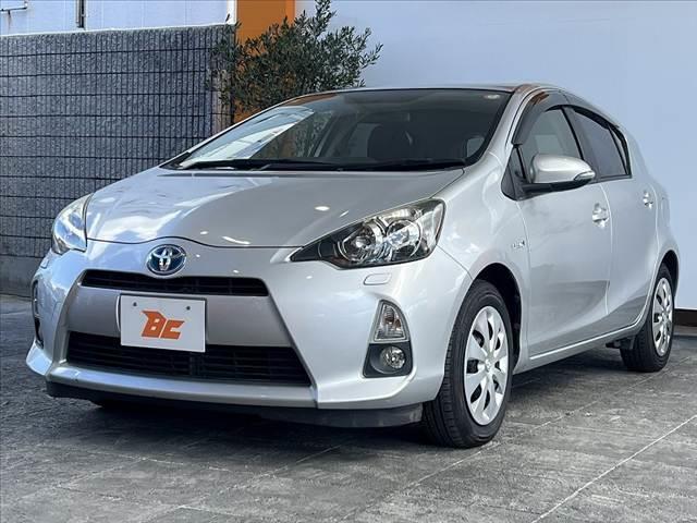 アクア S 禁煙 スマートキー LED シートヒーター ナビ ステリモ Bモニタ BTオーディオ ETC ナノイー Aライト Pスタート フォグ シートリフター バイザー リアワイパー ECOモード EVモード(10枚目)