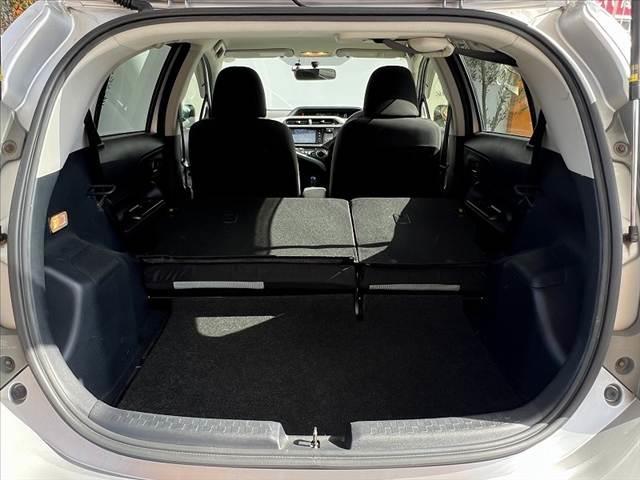 アクア S 禁煙 スマートキー LED シートヒーター ナビ ステリモ Bモニタ BTオーディオ ETC ナノイー Aライト Pスタート フォグ シートリフター バイザー リアワイパー ECOモード EVモード(21枚目)