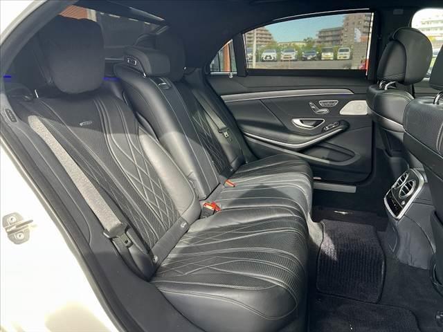 Sクラス S63 ロング 禁煙 ナビ Burmester パノラミックルーフ 全方位モニ フルセグ BTオーディオ HUD BSM パドルシフト コンビハンドル 電子P シートヒーター ベンチレーション レーダーセーフティ(18枚目)