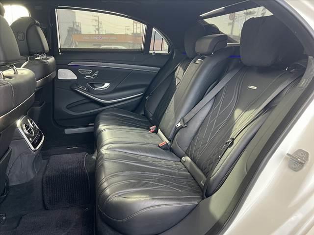 Sクラス S63 ロング 禁煙 ナビ Burmester パノラミックルーフ 全方位モニ フルセグ BTオーディオ HUD BSM パドルシフト コンビハンドル 電子P シートヒーター ベンチレーション レーダーセーフティ(19枚目)