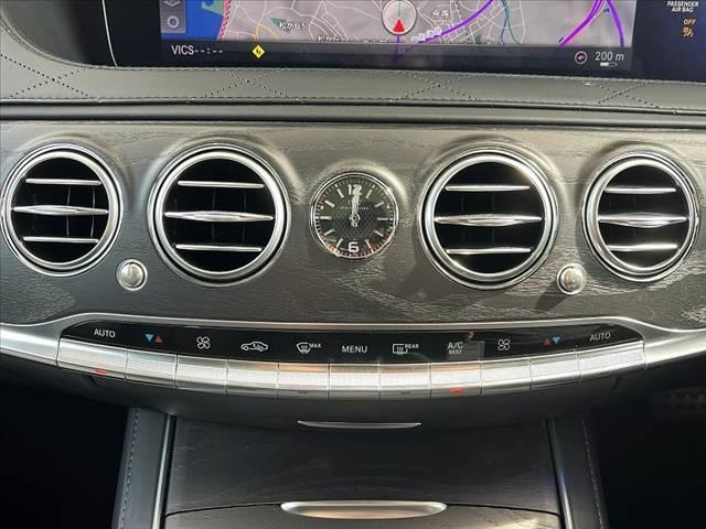 Sクラス S63 ロング 禁煙 ナビ Burmester パノラミックルーフ 全方位モニ フルセグ BTオーディオ HUD BSM パドルシフト コンビハンドル 電子P シートヒーター ベンチレーション レーダーセーフティ(22枚目)