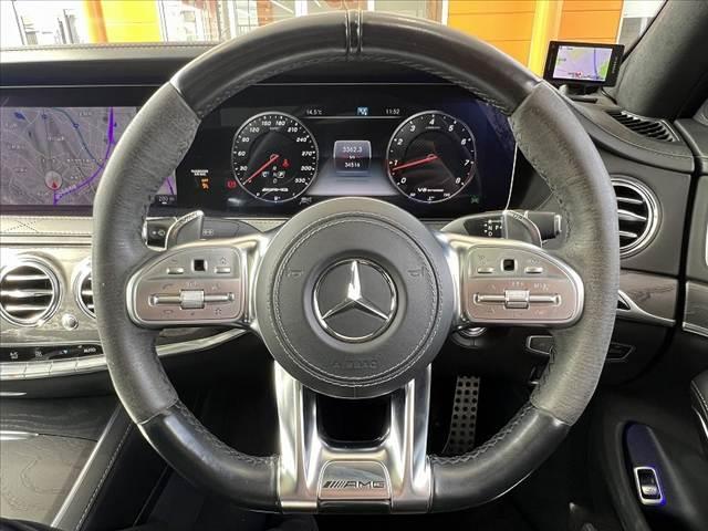 Sクラス S63 ロング 禁煙 ナビ Burmester パノラミックルーフ 全方位モニ フルセグ BTオーディオ HUD BSM パドルシフト コンビハンドル 電子P シートヒーター ベンチレーション レーダーセーフティ(25枚目)