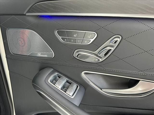 Sクラス S63 ロング 禁煙 ナビ Burmester パノラミックルーフ 全方位モニ フルセグ BTオーディオ HUD BSM パドルシフト コンビハンドル 電子P シートヒーター ベンチレーション レーダーセーフティ(29枚目)