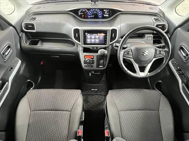 ソリオ ハイブリッドMZ ナビ 全方位モニター 両電スラ フルセグ BTオーディオ シートヒータ クルーズコントロール Aライト Aストップ Pスタート スマートキー シートリフター 後席テーブル SRSエアバッグ(2枚目)