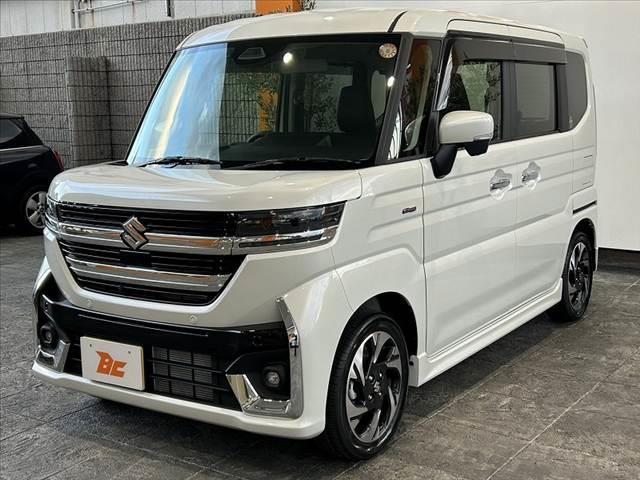 スペーシアカスタム ハイブリッドXS 全方位モニタ 純正9型ナビ セーフティサポート ETC 両電スラ 純正マット・バイザ BT フルセグ LEDヘッド アダプティブクルーズ USBソケット コンビシート フォグ シートヒータ(10枚目)