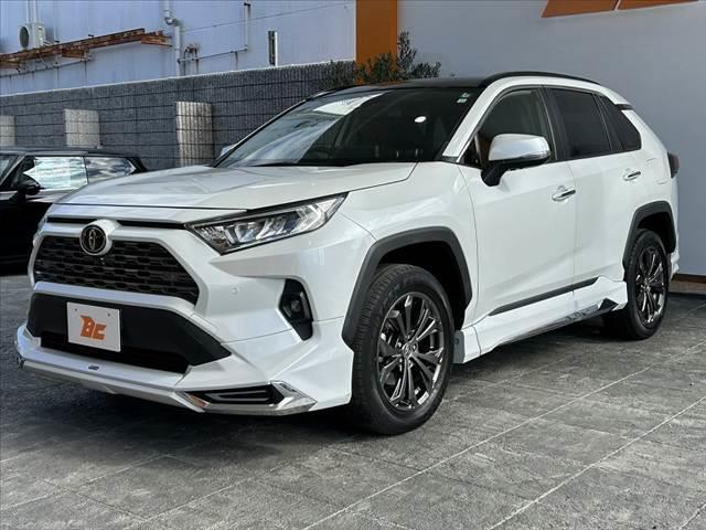 RAV4 中期 禁煙 パノラマルーフ モデリスタ 10.5型ナビ 全方位 ETC セーフティ BSM LED クルコン シートヒータ エアーシート ルーフレール Pゲート スマートキ Pスタ ハンドルヒータ(10枚目)