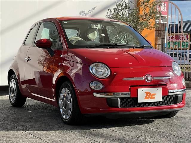 500 1.2 ポップ 禁煙 CDオーディオ 5速デュアロジック リモコンキー シートリフター SRSエアバッグ チルトステアリング シートアンダーボックス バニティミラー ノーマルルーフ ハロゲンヘッドライト ボディ同色(8枚目)