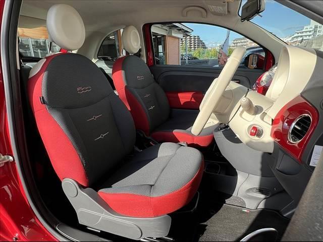 500 1.2 ポップ 禁煙 CDオーディオ 5速デュアロジック リモコンキー シートリフター SRSエアバッグ チルトステアリング シートアンダーボックス バニティミラー ノーマルルーフ ハロゲンヘッドライト ボディ同色(16枚目)