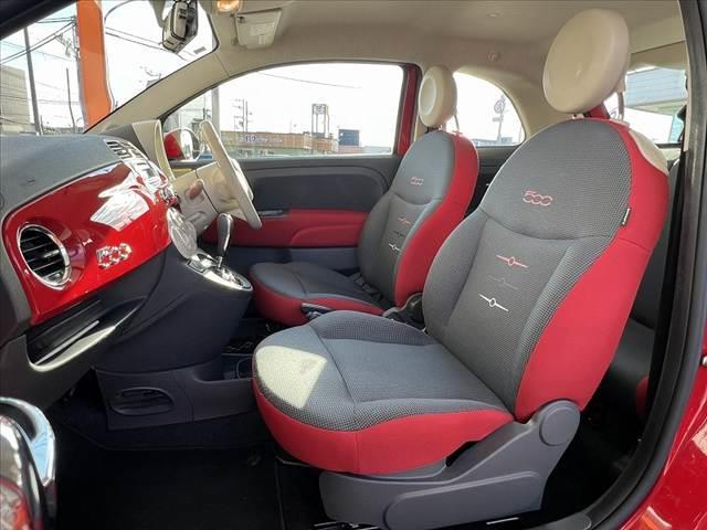 500 1.2 ポップ 禁煙 CDオーディオ 5速デュアロジック リモコンキー シートリフター SRSエアバッグ チルトステアリング シートアンダーボックス バニティミラー ノーマルルーフ ハロゲンヘッドライト ボディ同色(17枚目)