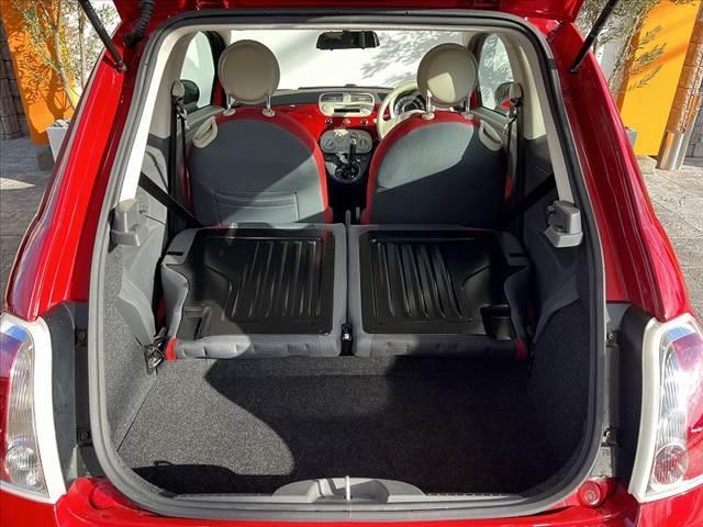 500 1.2 ポップ 禁煙 CDオーディオ 5速デュアロジック リモコンキー シートリフター SRSエアバッグ チルトステアリング シートアンダーボックス バニティミラー ノーマルルーフ ハロゲンヘッドライト ボディ同色(21枚目)