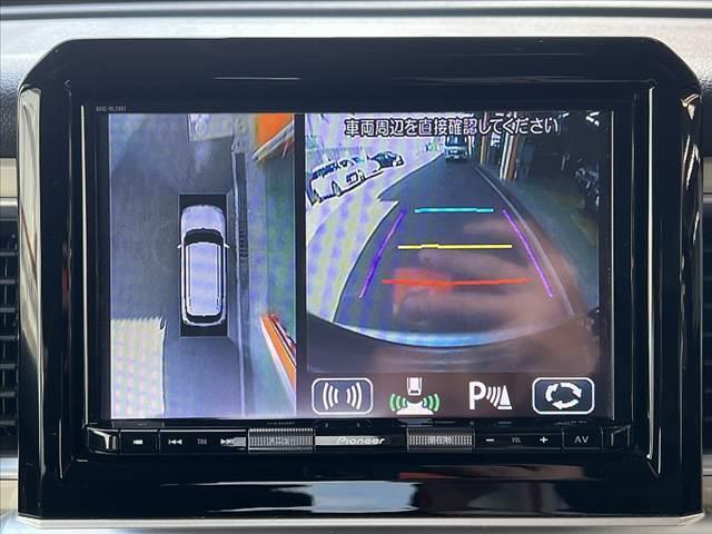 クロスビー ハイブリッドＭＺ　禁煙　８型ナビ　全方位モニタ　セーフティ　ＬＥＤ　クルコン　ＢＴオーディオ　ＤＶＤ　Ａライト　ステリモ　レーンキープ　アイドリングストップ　パドルシフト　ターボ　フルセグ　ＥＴＣ　スマートキー（4枚目）