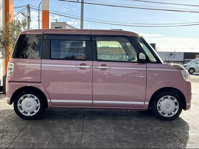 ムーヴキャンバス Ｇホワイトアクセントリミテッド　ＳＡＩＩＩ　後期　禁煙　両電スラ　全方位モニタ　ナビ　ＬＥＤ　ＥＴＣ　ＢＴオーディオ　ＤＶＤ　フルセグ　スマートキー　Ｐスタート　アイドリングストップ　スマートアシスト　Ａハイビーム　スタッドレス　Ａライト（12枚目）