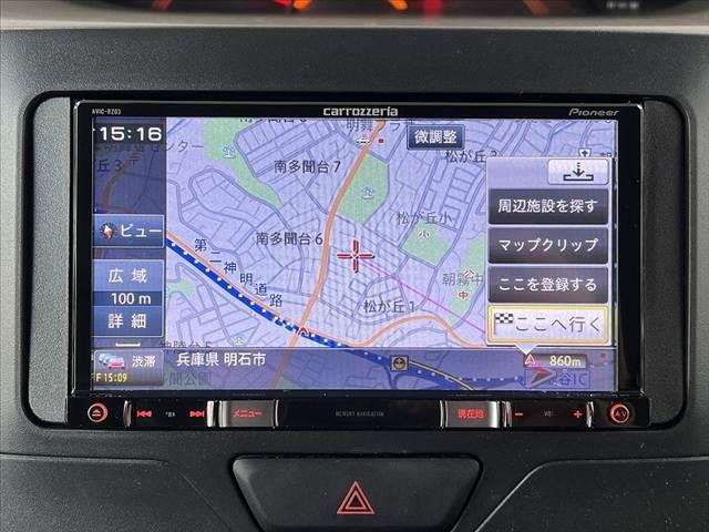 タント Ｌ　スマートセレクションＳＡ　社外ナビ　スマアシ　Ｂモニ　両側スライドドア　ＥＴＣ　Ａストップ　リモコンキー　社外アルミ　ＤＶＤ再生　アームレスト　ヘッドライトレベライザー　ＳＲＳエアバック　ＩＳＯＦＩＸシート　リアスポイラー（3枚目）