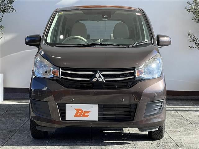 eKワゴン E e-アシスト 後期 禁煙 車検整備付 ナビ Bモニ キーレス シートヒーター ABS SRSエアバッグ 地デジ ACソケット ISOFIX ヘッドライトレベライザー 集中ドアロック ドアバイザー バニティミラー(9枚目)