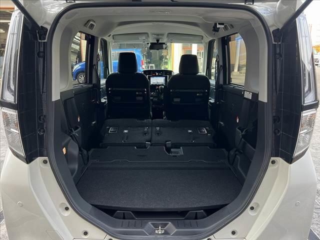 トール カスタムG 後期 禁煙 車検整備付 9インチナビ スマートアシスト シートヒーター Bモニター 両電スラ フルセグ ETC ステリモ BT レーダークルーズ 電子パーキング Aライト Aストップ 後席テーブル(21枚目)