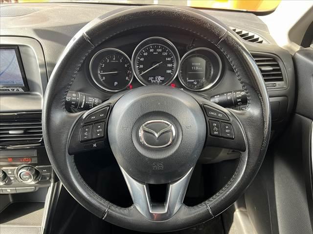 ＣＸ－５ ２０Ｓ　禁煙　純正ナビ　ＨＩＤヘッド　クルコン　ＲＶＭ　Ａライト　スマートシティブレーキ　Ｂモニタ　フルセグ　ＥＴＣ　ＢＴ　ステリモ　ＤＶＤ　フォグ　Ａストップ　革巻きステア　ＡＢＳ　１８インチＡＷ（27枚目）