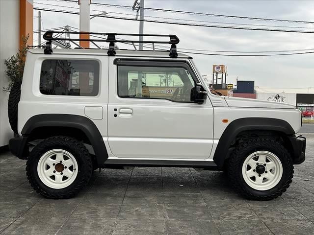 ジムニーシエラ ＪＣ　禁煙　３型　８型ＤＡ　セーフティ　クルコン　ルーフキャリア　ＢＴオーディオ　ＬＥＤ　シートヒーター　レザーステア　フォグ　レーンキープ　オートライト　横滑防止　Ａストップ　外１６インチＡＷ　Ｐスタート（12枚目）