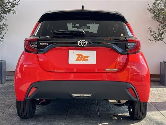 ヤリス Z 禁煙 2トーンカラー 純8インチDA BSM パノラミックビュー 純16インチAW セーフティセンス ETC シ-トヒーター LED Aライト オートハイビーム ヘッドライトレベライザ SRSエア(14枚目)