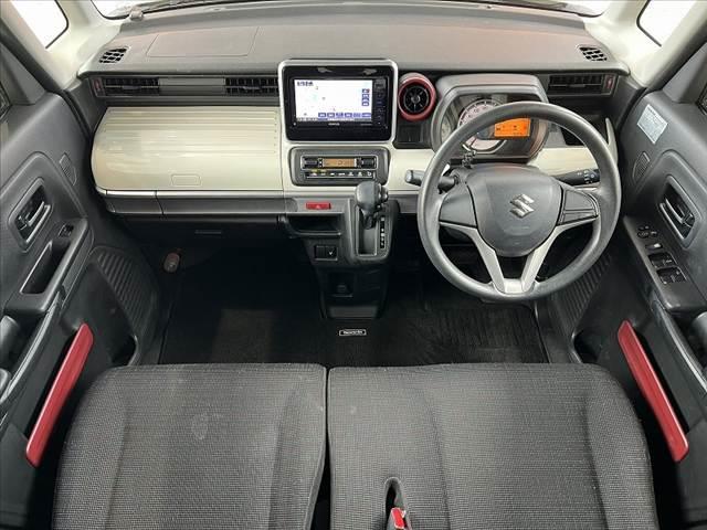 スペーシア ハイブリッドＸ　ナビ　両電スラ　バックモニター　ＥＴＣ　Ａライト　地デジ　ＢＴオーディオ　ＤＶＤ　シートヒーター　シートリフター　Ａストップ　ヘッドライトレベライザー　ハロゲンヘッドライト　ＳＲＳエアバッグ（2枚目）