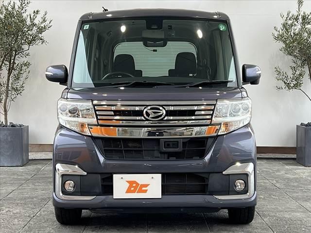 タント カスタムRS SAII 後期 禁煙 ターボ 純正ナビ フルセグ Bモニ 両電スラ LED DVD再生 スマートキー Pスタート Aライト Aストップ ETC BT ステリモ フォグランプ HDMI・USB端子 革巻きステア(9枚目)