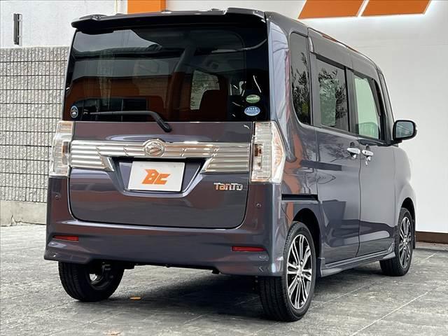 タント カスタムRS SAII 後期 禁煙 ターボ 純正ナビ フルセグ Bモニ 両電スラ LED DVD再生 スマートキー Pスタート Aライト Aストップ ETC BT ステリモ フォグランプ HDMI・USB端子 革巻きステア(15枚目)