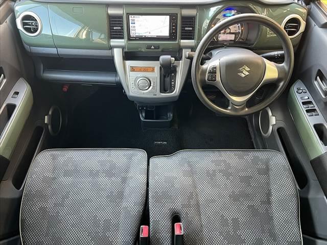 ハスラー Ｇターボ　後期　禁煙　デュアルカメラブレーキ　ナビ　Ｂモニ　ＢＴオーディオ　ＤＶＤ　フルセグ　スマートキ　Ｐスタート　横滑防止　ステリモ　レーンキープ　誤発進抑制　Ａストップ　ＥＴＣ　アームレスト　シートヒータ（2枚目）