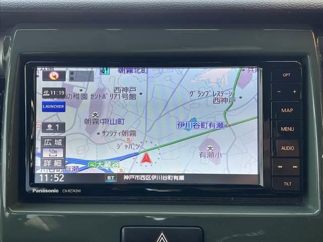 ハスラー Ｇターボ　後期　禁煙　デュアルカメラブレーキ　ナビ　Ｂモニ　ＢＴオーディオ　ＤＶＤ　フルセグ　スマートキ　Ｐスタート　横滑防止　ステリモ　レーンキープ　誤発進抑制　Ａストップ　ＥＴＣ　アームレスト　シートヒータ（3枚目）