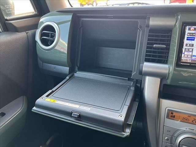 ハスラー Ｇターボ　後期　禁煙　デュアルカメラブレーキ　ナビ　Ｂモニ　ＢＴオーディオ　ＤＶＤ　フルセグ　スマートキ　Ｐスタート　横滑防止　ステリモ　レーンキープ　誤発進抑制　Ａストップ　ＥＴＣ　アームレスト　シートヒータ（22枚目）