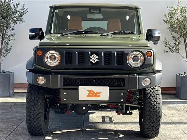 ジムニーシエラ JC 禁煙 リフトアップ 社外16インチAW サイドステップ セーフティサポート クルコン Fカメラ シートヒーター LEDヘッド フォグ Aライト ステリモ Pガラス サイド・カーテンエアバック(9枚目)