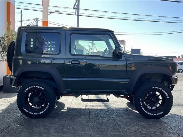 ジムニーシエラ JC 禁煙 リフトアップ 社外16インチAW サイドステップ セーフティサポート クルコン Fカメラ シートヒーター LEDヘッド フォグ Aライト ステリモ Pガラス サイド・カーテンエアバック(12枚目)