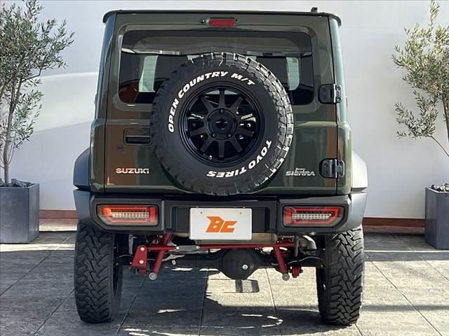 ジムニーシエラ JC 禁煙 リフトアップ 社外16インチAW サイドステップ セーフティサポート クルコン Fカメラ シートヒーター LEDヘッド フォグ Aライト ステリモ Pガラス サイド・カーテンエアバック(14枚目)