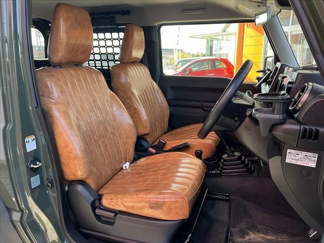 ジムニーシエラ JC 禁煙 リフトアップ 社外16インチAW サイドステップ セーフティサポート クルコン Fカメラ シートヒーター LEDヘッド フォグ Aライト ステリモ Pガラス サイド・カーテンエアバック(16枚目)