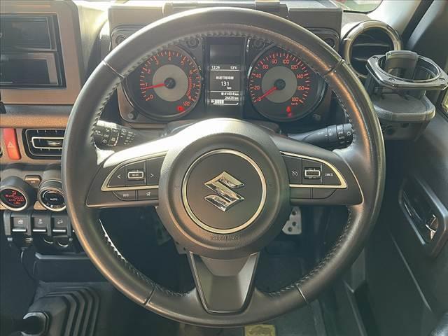 ジムニーシエラ JC 禁煙 リフトアップ 社外16インチAW サイドステップ セーフティサポート クルコン Fカメラ シートヒーター LEDヘッド フォグ Aライト ステリモ Pガラス サイド・カーテンエアバック(26枚目)