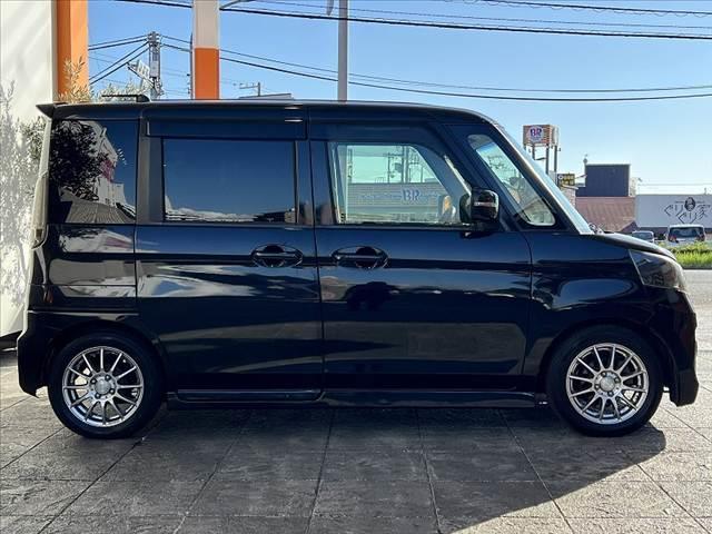 スペーシアカスタム ＴＳ　車検整備付　ローダウン　ナビ　地デジ　ＤＶＤ　両電スラ　外アルミ　ＨＩＤヘッド　フォグ　外グリル　スマートキー　Ｐスタート　ロールカーテン　Ｐガラス　トップシェードガラス　オーバーヘッドコンソール（12枚目）