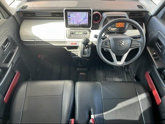 スペーシア ハイブリッドX 禁煙 全方位 LED HUD 両電スラ 純正8型ナビ フルセグ セーフティS Pスタート Aライト Aハイビーム Aストップ ステリモ シートヒーター シートリフター 純正14インチAW DVD再生(2枚目)