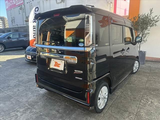 スペーシアカスタム ハイブリッドＧＳ　雹害　禁煙　電動スラ　ナビ　Ｂモニ　ＥＴＣ　フルセグ　ＤＶＤ　ＢＴ　スマートキー　Ｐスタート　Ａライト　横滑り防止　フォグ　純正１４インチＡＷ　Ａストップ　シートヒーター　ＳＲＳエアバッグ　ＡＢＳ（15枚目）