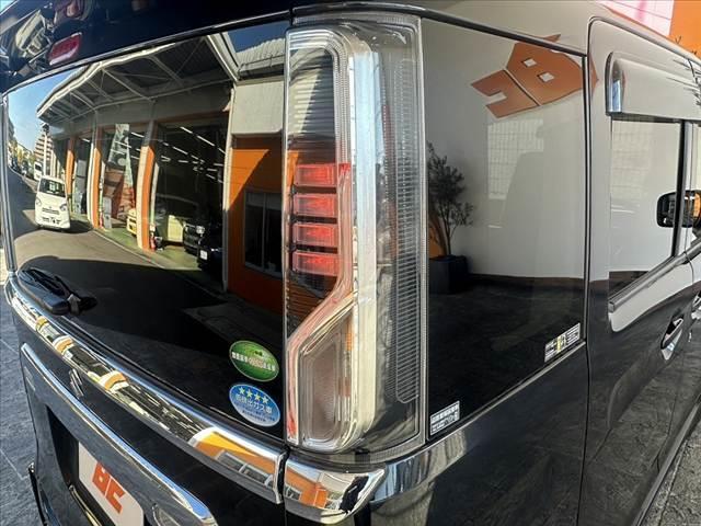 スペーシアカスタム ハイブリッドＧＳ　雹害　禁煙　電動スラ　ナビ　Ｂモニ　ＥＴＣ　フルセグ　ＤＶＤ　ＢＴ　スマートキー　Ｐスタート　Ａライト　横滑り防止　フォグ　純正１４インチＡＷ　Ａストップ　シートヒーター　ＳＲＳエアバッグ　ＡＢＳ（40枚目）