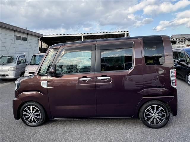 ウェイク ＧターボＳＡＩＩ　ターボ　ＳＡ２　ローダウン　レザー調シートカバー　地デジナビ　ＤＶＤ再生　Ｂｌｕｅｔｏｏｔｈ　スマートキー　Ｐスタート　ＬＥＤヘッド　純正アルミ　革巻きハンドル　電格ミラー　オートライト　ＥＴＣ（12枚目）