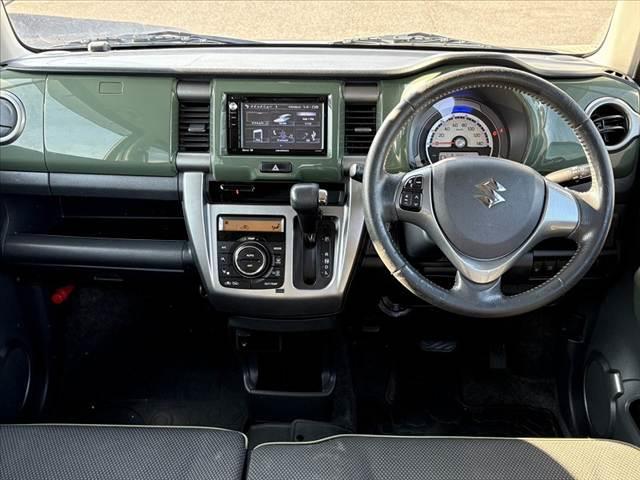 ハスラー Ｊスタイル　レーダーブレーキサポート　誤発進抑制機能　Ｓーエネチャージ　ＨＩＤ　オートライト　社外アルミ　社外ナビ　Ｂカメラ　ＤＶＤ再生　Ｂｌｕｅｔｏｏｔｈ　スマートキー　Ｐスタート　ＥＴＣ　革巻きハンドル（2枚目）