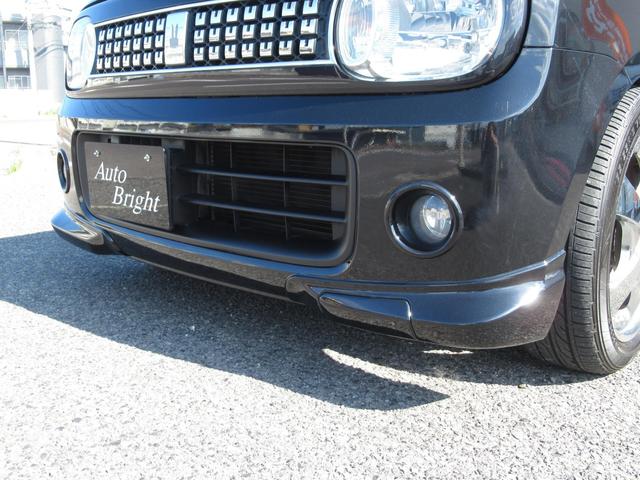 アルトラパン T Lパッケージ ターボ 自社フルカスタム スズキスポーツエアロ モンスタースポーツマフラー 新品エスペリア製ダウンサス work:LS15インチアルミ モニター 音響カスタム ナルディ タコ 整備・外装磨・室内清掃(30枚目)