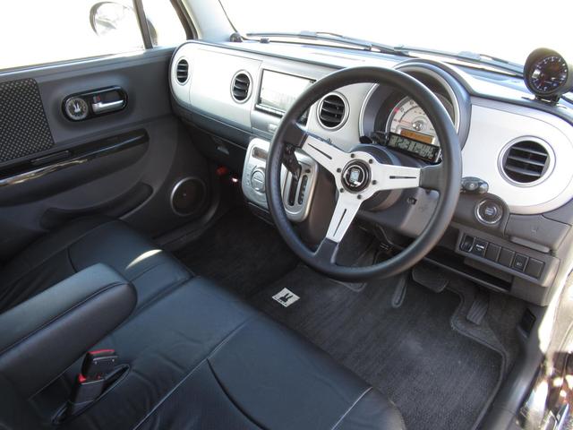 アルトラパン T Lパッケージ ターボ 自社フルカスタム スズキスポーツエアロ モンスタースポーツマフラー 新品エスペリア製ダウンサス work:LS15インチアルミ モニター 音響カスタム ナルディ タコ 整備・外装磨・室内清掃(67枚目)